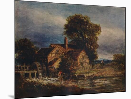 The Water Wheel, c1839-David Cox the elder-Mounted Giclee Print