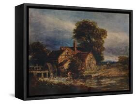 The Water Wheel, c1839-David Cox the elder-Framed Stretched Canvas