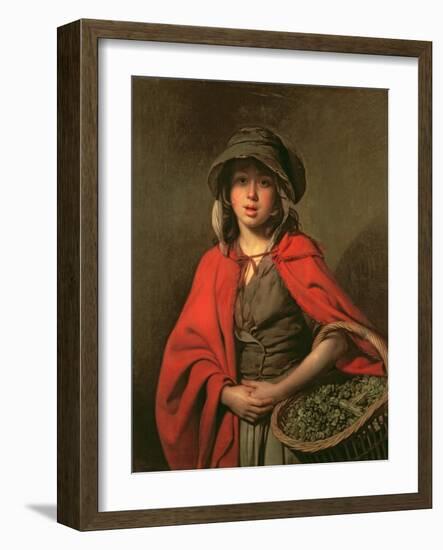 The Watercress Girl-Johann Zoffany-Framed Giclee Print