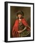 The Watercress Girl-Johann Zoffany-Framed Giclee Print