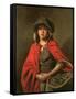 The Watercress Girl-Johann Zoffany-Framed Stretched Canvas