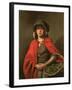 The Watercress Girl-Johann Zoffany-Framed Giclee Print