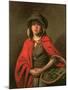 The Watercress Girl-Johann Zoffany-Mounted Giclee Print