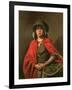 The Watercress Girl-Johann Zoffany-Framed Giclee Print