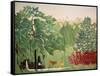 The Waterfall, 1910-Henri Rousseau-Framed Stretched Canvas