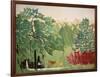 The Waterfall, 1910-Henri Rousseau-Framed Giclee Print