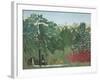 The Waterfall, 1910-Henri J.F. Rousseau-Framed Giclee Print