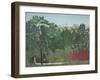 The Waterfall, 1910-Henri Rousseau-Framed Giclee Print