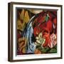 The Waterfall, 1912-Franz Marc-Framed Giclee Print