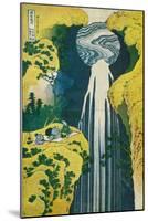 The Waterfall of Amida Behind the Kiso Road, C1832. (1925)-Katsushika Hokusai-Mounted Premium Giclee Print