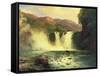 The Waterfall-John Brandon Smith-Framed Stretched Canvas