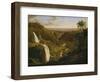 The Waterfalls at Tivoli, Um 1809-Johann Martin Von Rohden-Framed Giclee Print