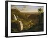 The Waterfalls at Tivoli, Um 1809-Johann Martin Von Rohden-Framed Giclee Print