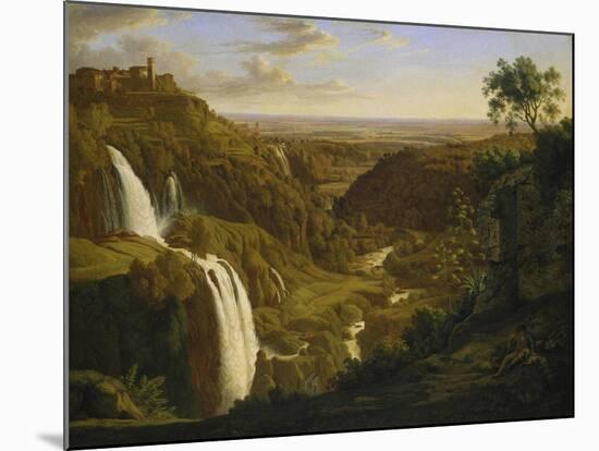 The Waterfalls at Tivoli, Um 1809-Johann Martin Von Rohden-Mounted Giclee Print