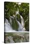 The Waterfalls of the V. Cascade, Plitvice Lakes, Plitvicka Jezera, Croatia-Martin Zwick-Stretched Canvas