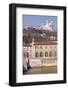 The Waterfront in Old Lyon with the Basilica Notre Dame De Fourviere on the Hill-Julian Elliott-Framed Photographic Print