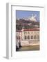 The Waterfront in Old Lyon with the Basilica Notre Dame De Fourviere on the Hill-Julian Elliott-Framed Photographic Print