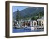 The Waterfront, Queenstown, Lake Wakatipu, Otago, South Island, New Zealand-Robert Francis-Framed Photographic Print