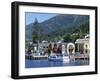 The Waterfront, Queenstown, Lake Wakatipu, Otago, South Island, New Zealand-Robert Francis-Framed Photographic Print