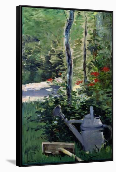 The Watering Can, 1880-Edouard Manet-Framed Stretched Canvas