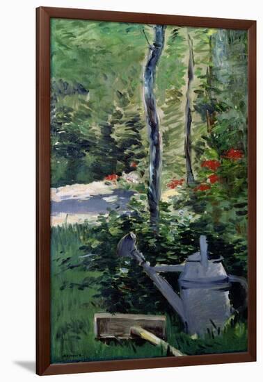 The Watering Can, 1880-Edouard Manet-Framed Giclee Print