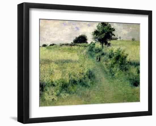 The Watering-Place, 1873-Pierre-Auguste Renoir-Framed Giclee Print