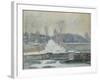 The Watering Place at Marly-Le-Roi, C. 1875-Alfred Sisley-Framed Giclee Print