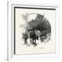 The Watering Place, Canada, Nineteenth Century-null-Framed Giclee Print