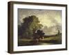 The Watering Place, Fontainebleau-Leon-Victor Dupre-Framed Giclee Print