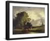 The Watering Place, Fontainebleau-Leon-Victor Dupre-Framed Giclee Print