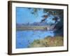 The Watering Pond, C1868-1917-Walter Clark-Framed Giclee Print