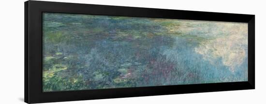 The Waterlilies - the Clouds, 1914-18-Claude Monet-Framed Premium Giclee Print