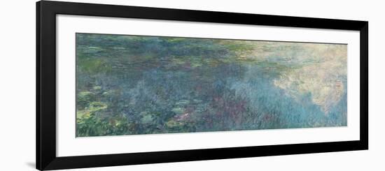 The Waterlilies - the Clouds, 1914-18-Claude Monet-Framed Giclee Print