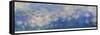 The Waterlilies, the Clouds (Central Section) 1915-26-Claude Monet-Framed Stretched Canvas