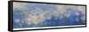 The Waterlilies, the Clouds (Central Section) 1915-26-Claude Monet-Framed Stretched Canvas