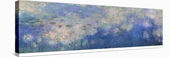 The Waterlilies, the Clouds (Central Section) 1915-26-Claude Monet-Stretched Canvas
