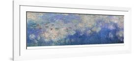 The Waterlilies, the Clouds (Central Section) 1915-26-Claude Monet-Framed Giclee Print