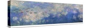 The Waterlilies, the Clouds (Central Section) 1915-26-Claude Monet-Stretched Canvas