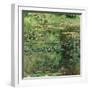 The Waterlily Pond, 1904-Claude Monet-Framed Premium Giclee Print