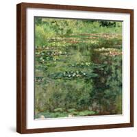 The Waterlily Pond, 1904-Claude Monet-Framed Giclee Print