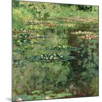 The Waterlily Pond, 1904-Claude Monet-Mounted Giclee Print