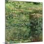 The Waterlily Pond, 1904-Claude Monet-Mounted Giclee Print