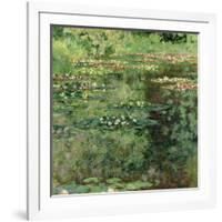 The Waterlily Pond, 1904-Claude Monet-Framed Giclee Print