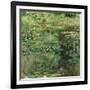 The Waterlily Pond, 1904-Claude Monet-Framed Giclee Print