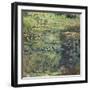 The Waterlily Pond, 1904-Claude Monet-Framed Giclee Print