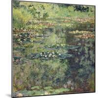 The Waterlily Pond, 1904-Claude Monet-Mounted Giclee Print