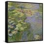 The Waterlily Pond, 1917-19-Claude Monet-Framed Stretched Canvas