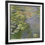 The Waterlily Pond, 1917-19-Claude Monet-Framed Giclee Print