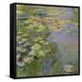 The Waterlily Pond, 1917-19-Claude Monet-Framed Stretched Canvas