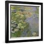 The Waterlily Pond, 1917-19-Claude Monet-Framed Giclee Print